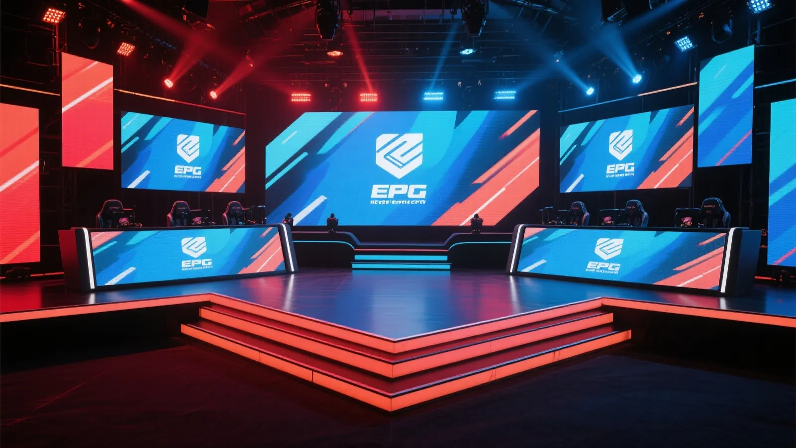 开云电竞直播赛场舞台图